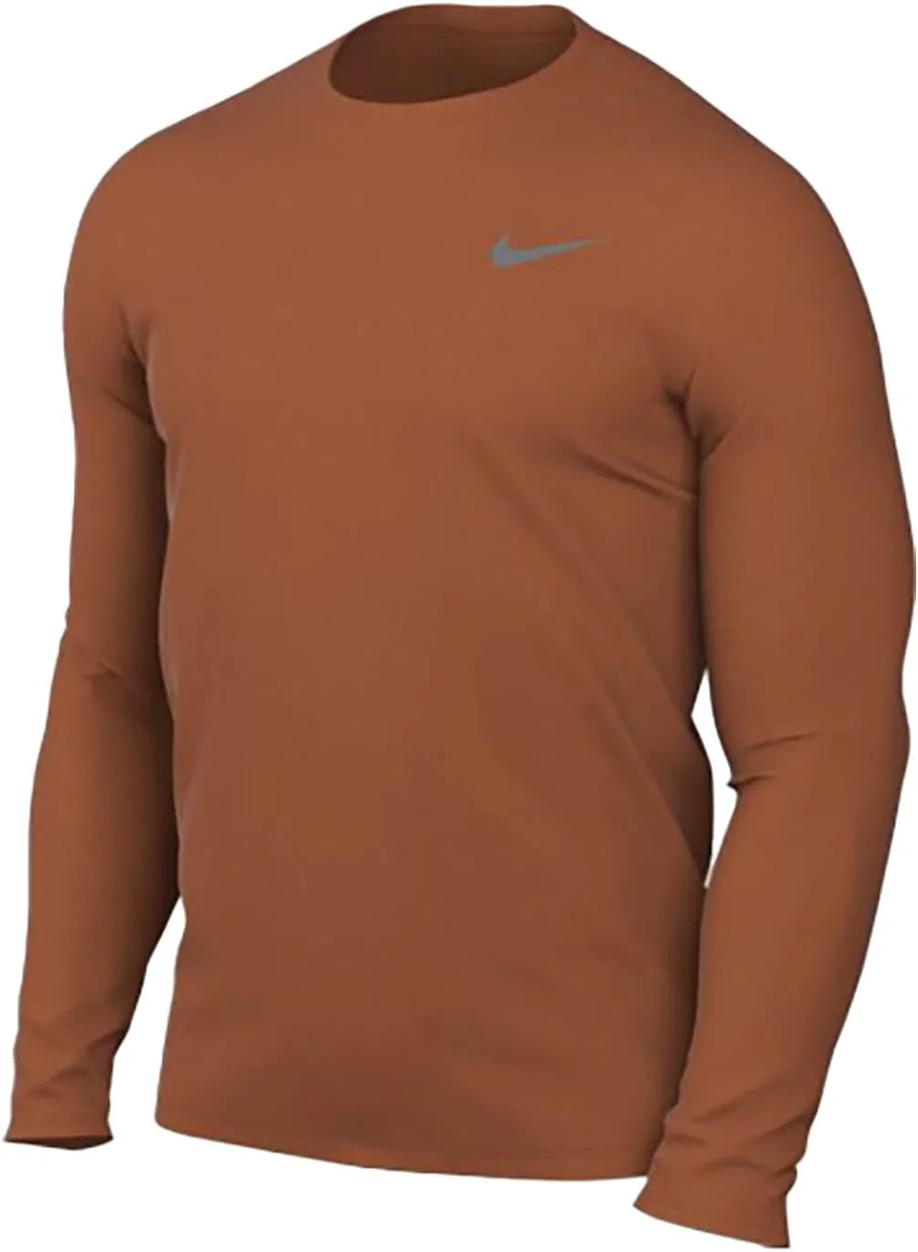 Футболка Nike Team Legend с длинным рукавом (X-Large, Desert Orange), оранжевый
