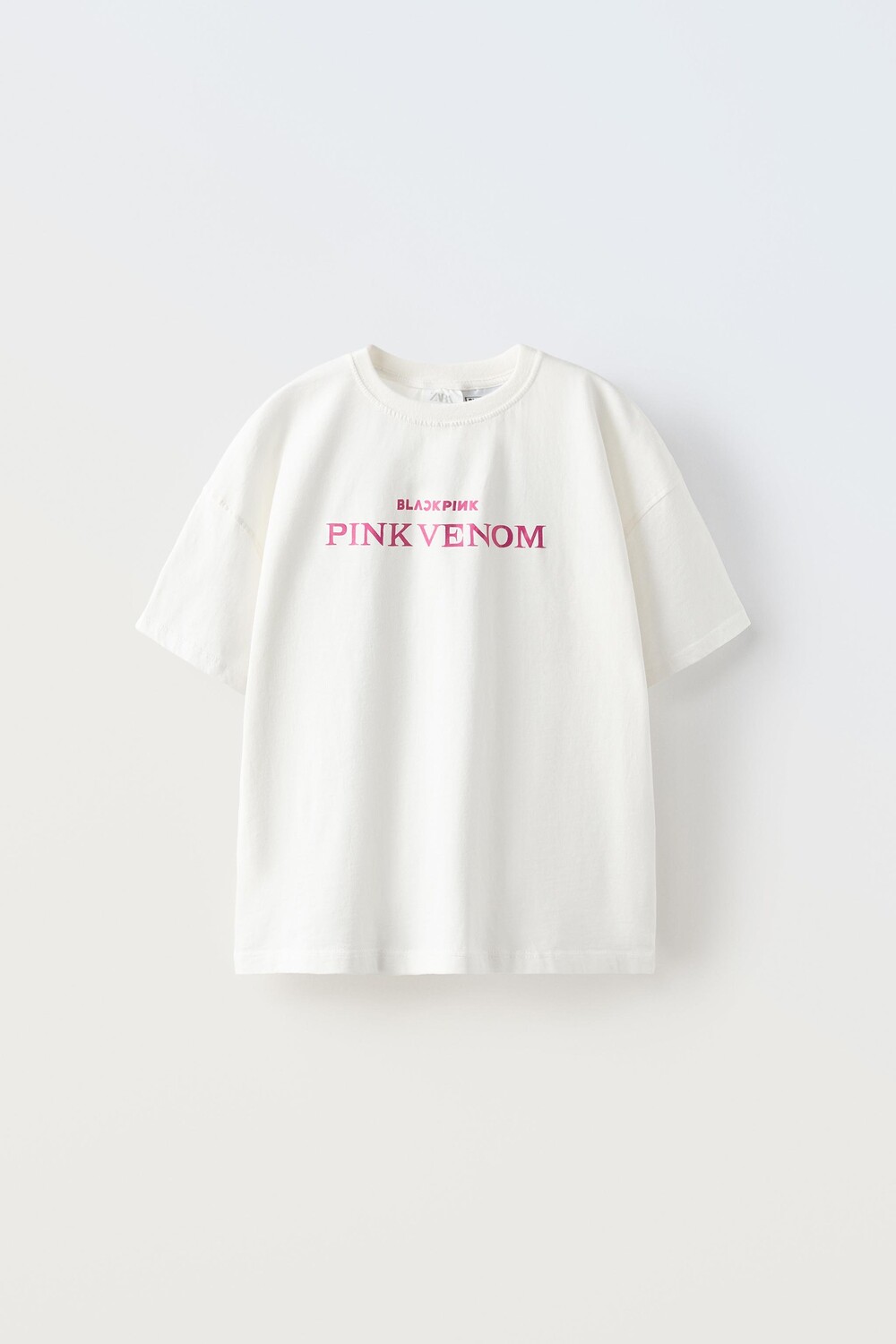 

Blackpink футболка ZARA, белый