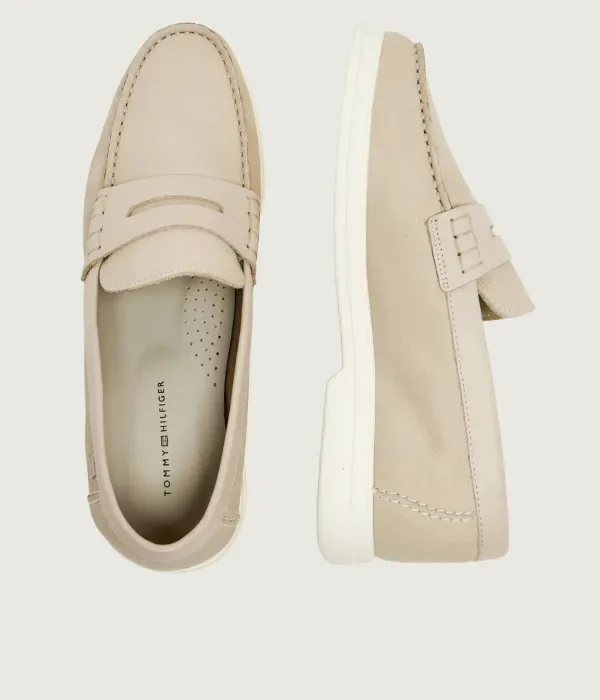 Лоферы Hilfiger Skin Loafer Mix Tommy Hilfiger, бежевый — фото 4