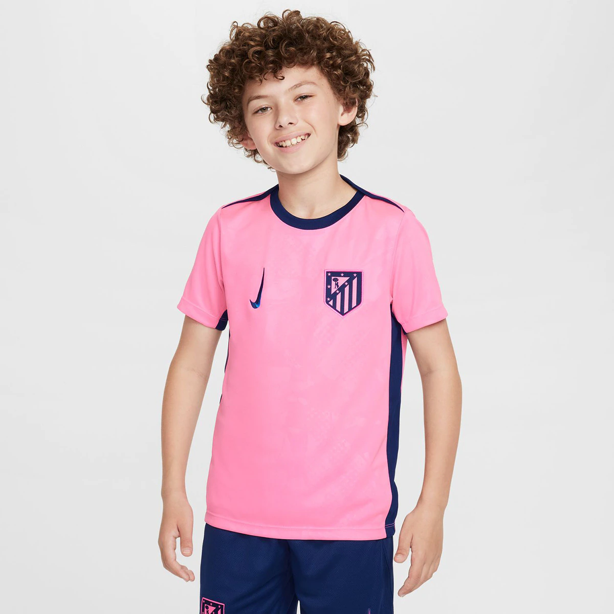 

Атлетико де Мадрид 2024-2025 Academy Pro Third Nike детская футболка, цвет Rosa