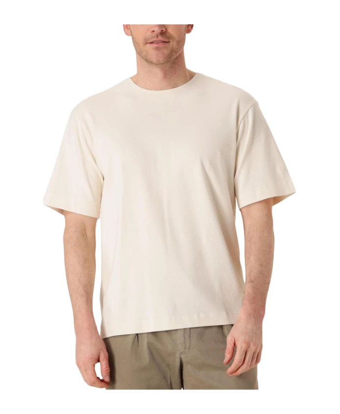 

Мужские поло и футболки с круглым вырезом, свободного кроя. Profuomo, бежевый