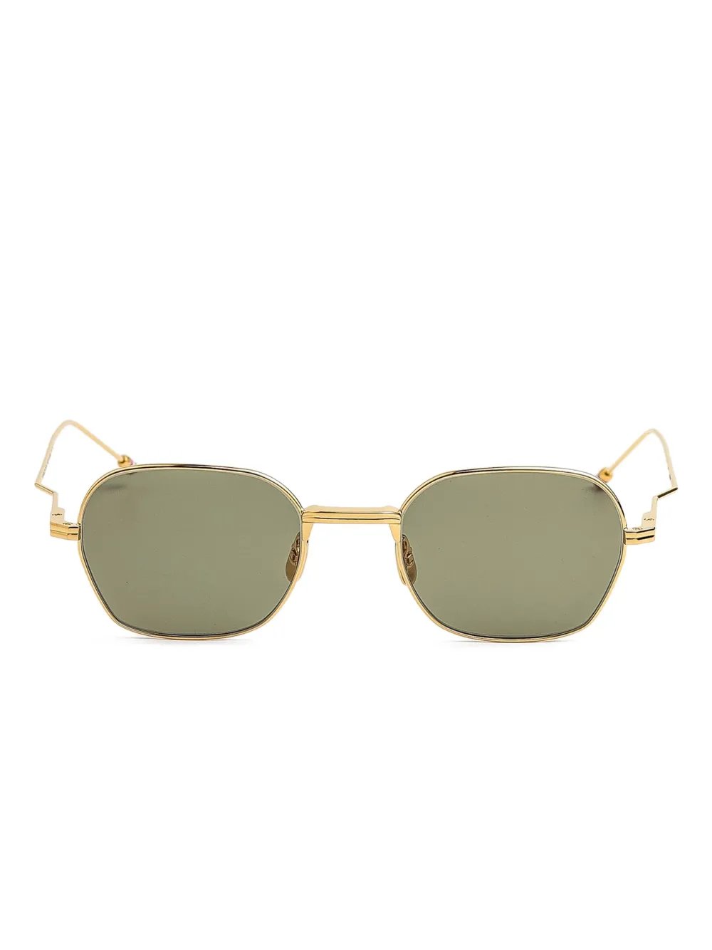 

Солнцезащитные очки в квадратной оправе Thom Browne Eyewear, золотой