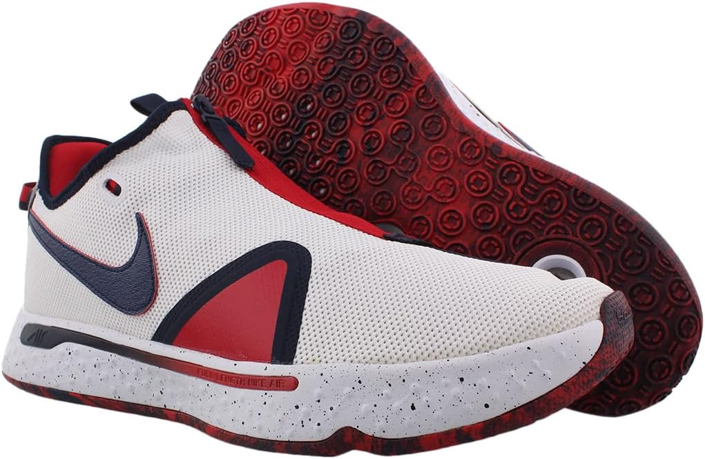 Мужские кроссовки Nike PG 4 Trainer для повседневной носки, белый — фото 4