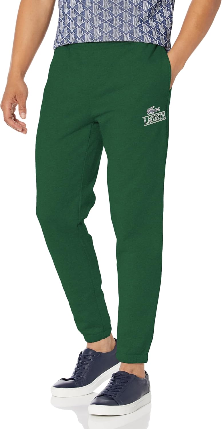 

Lacoste мужские базовые зауженные спортивные штаны, Vert