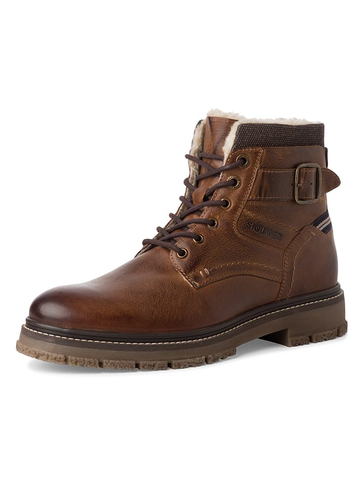

Сапоги s.Oliver Leder-Boots, светло-коричневый