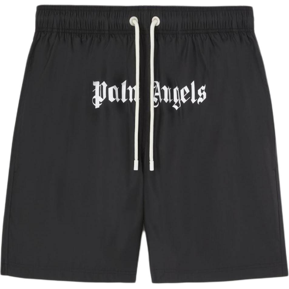 

Плавки с принтом логотипа PALM ANGELS, черный