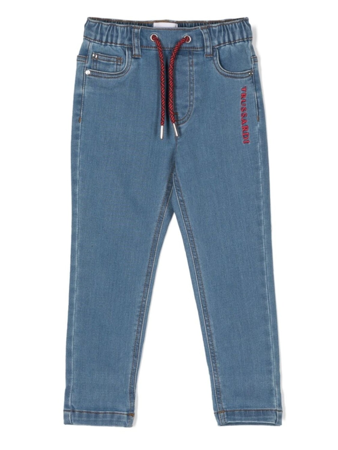 

Trussardi джинсы с вышитым логотипом, синий