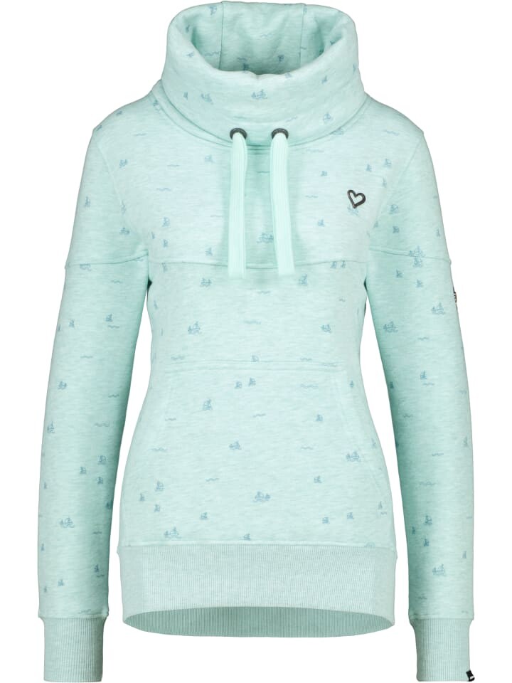 

Толстовка alife and kickin, цвет ice mint melange