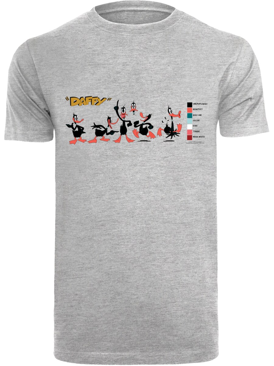 

Рубашка F4NT4STIC Looney Tunes Daffy Duck, пятнистый серый