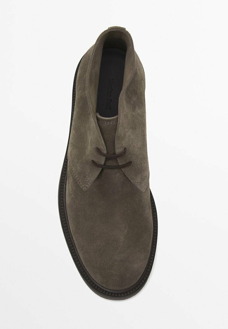 

Ботильоны на шнуровке Massimo Dutti, коричневый