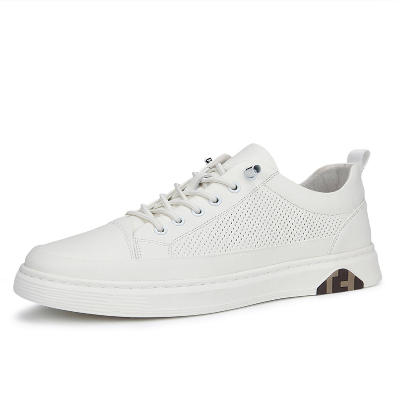 

XIAOTOULANG Дышащие низкие кроссовки для скейтбординга, мужские, белые