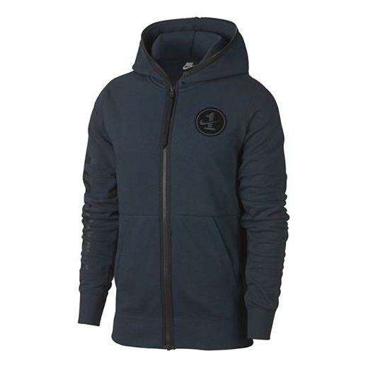 

Куртка Men's Nike AIR FORCE1 Hooded Jacket Blue, синий
