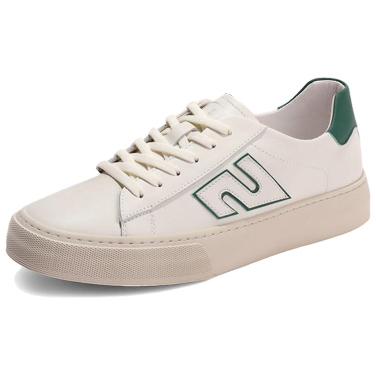 

BELLE Кроссовки для скейтбординга Track Design Low Top, мужские, белые, зеленые
