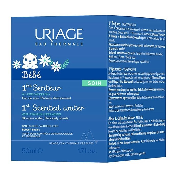 URIAGE Bebe 1st Scented Water - Детская ароматизированная вода, 50 мл — фото 2