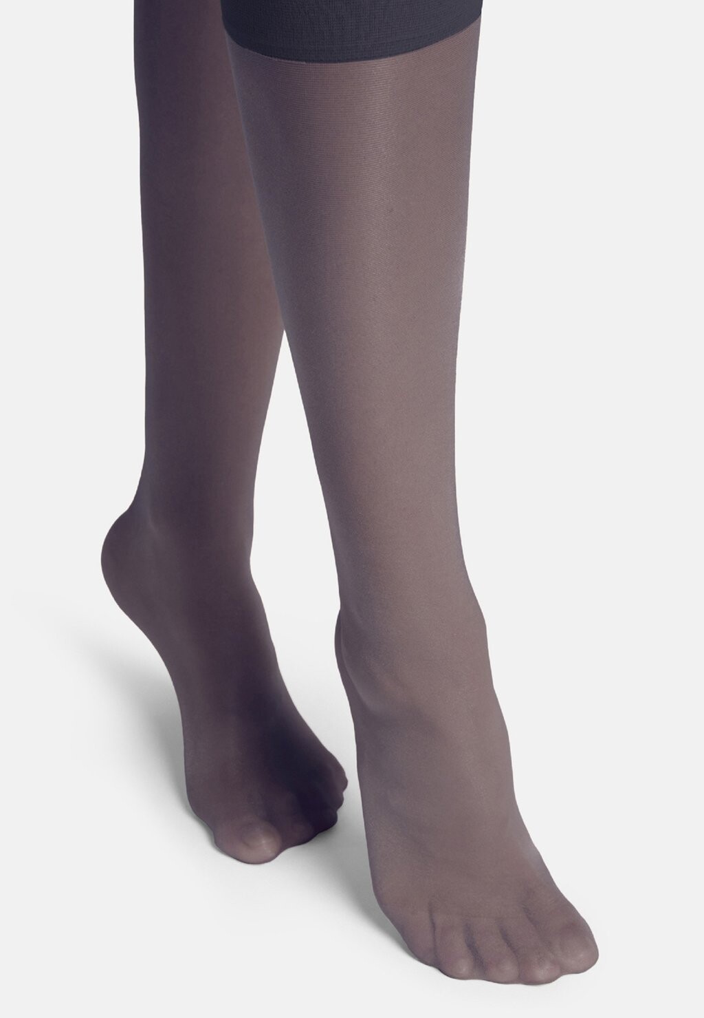 

Носки выше колена SATIN TOUCH Wolford, темно-синий