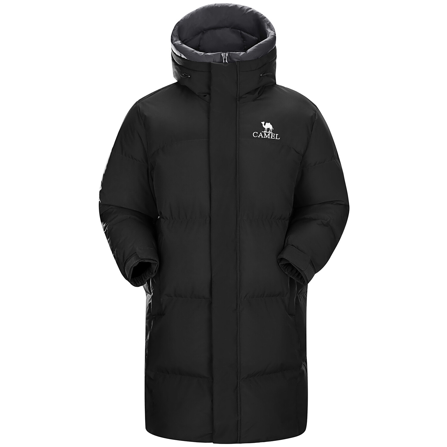 

Пуховик мужской Camel, цвет Phantom Black/Ink Gray