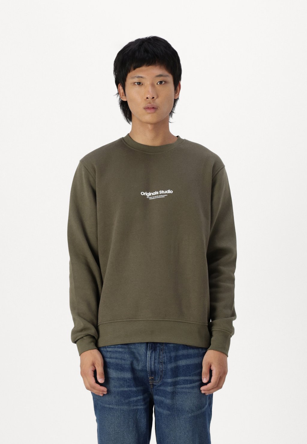 

Толстовка JORVESTERBRO CREW NECK Jack & Jones, хаки