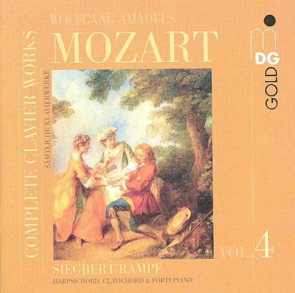 

Диск CD Mozart: Complete Clavier Works, Vol. 4 [Import] - Wolfgang Amadeus Mozart, Siegbert Rampe