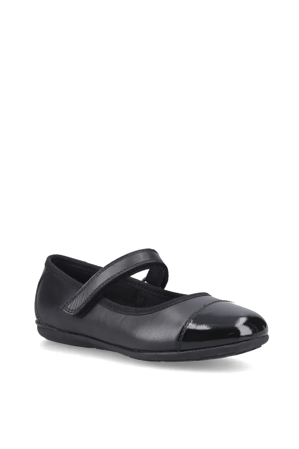 Балетки Lottie Junior из натуральной кожи Hush Puppies, черный
