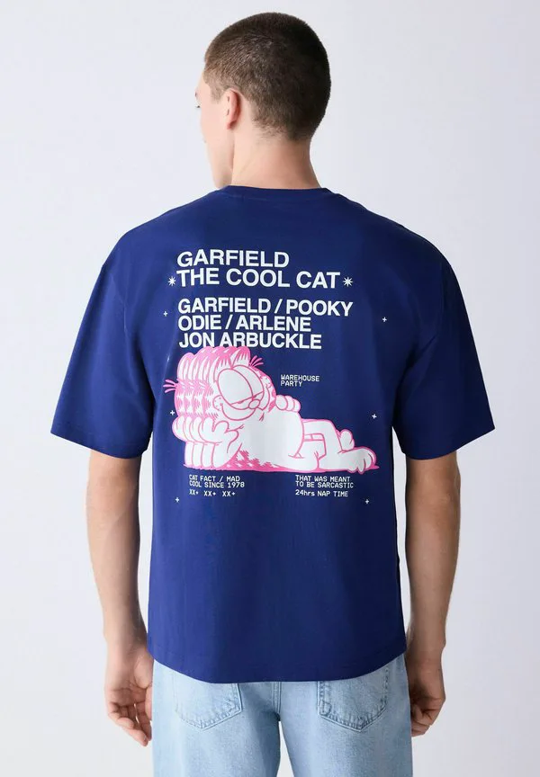 Футболка с лицензионным принтом Next, Blue Garfield