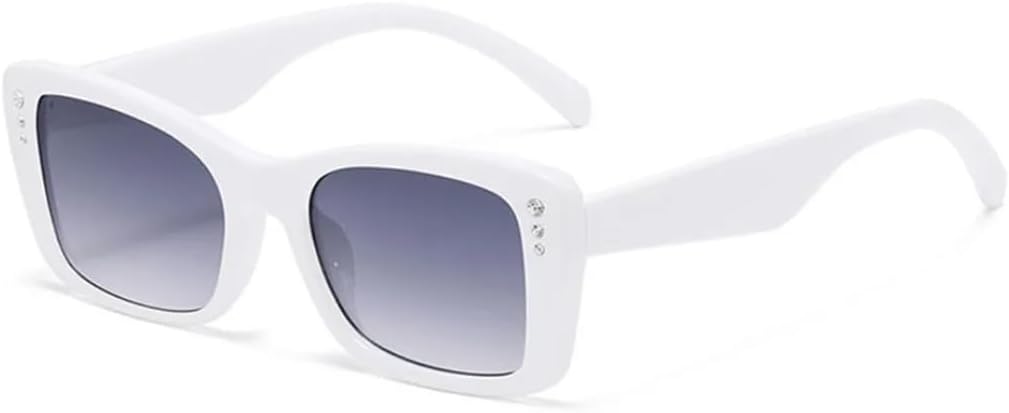 

Солнцезащитные очки с защитой от УФ-излучения UV400 | Градиентная оправа | Линзы конфетных цветов | Для женщин и мужчин | Для занятий спортом на открытом воздухе и вождения DSVIGF, White Gradient Grey