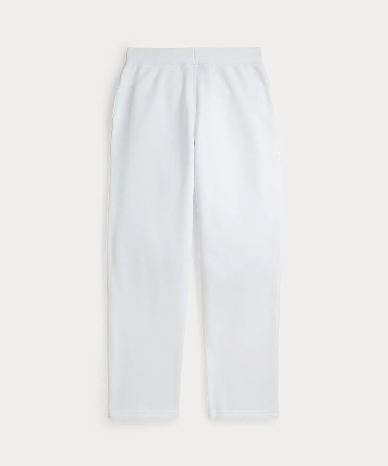 Флисовые спортивные штаны Polo Sport из смесового хлопка, белые — фото 2