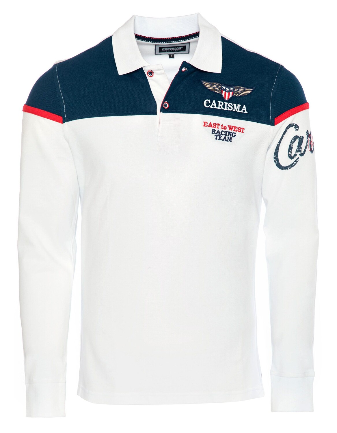 

Поло CARISMA Langarm Polo, белый