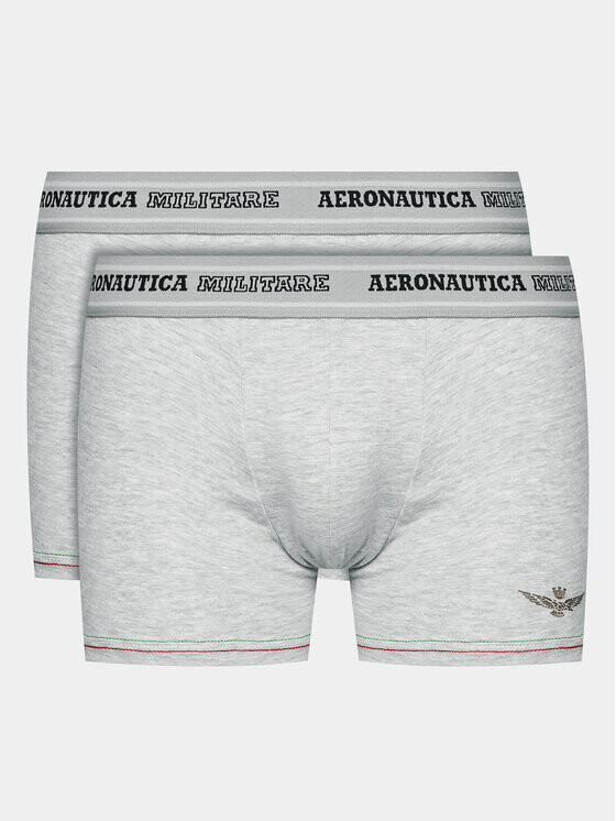 

Комплект из 2 боксеров Aeronautica Militare, серый