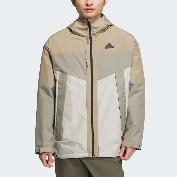 CITY ESCAPE Куртка мужская коричневая Adidas, коричневый — фото 2