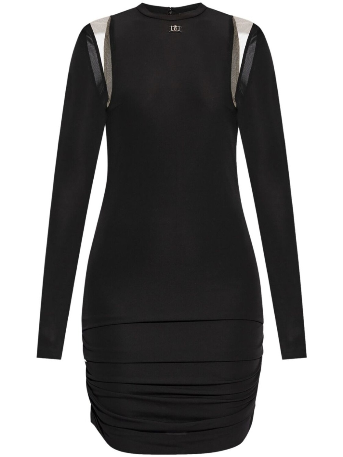 

Dsquared2 платье мини со сборками, черный
