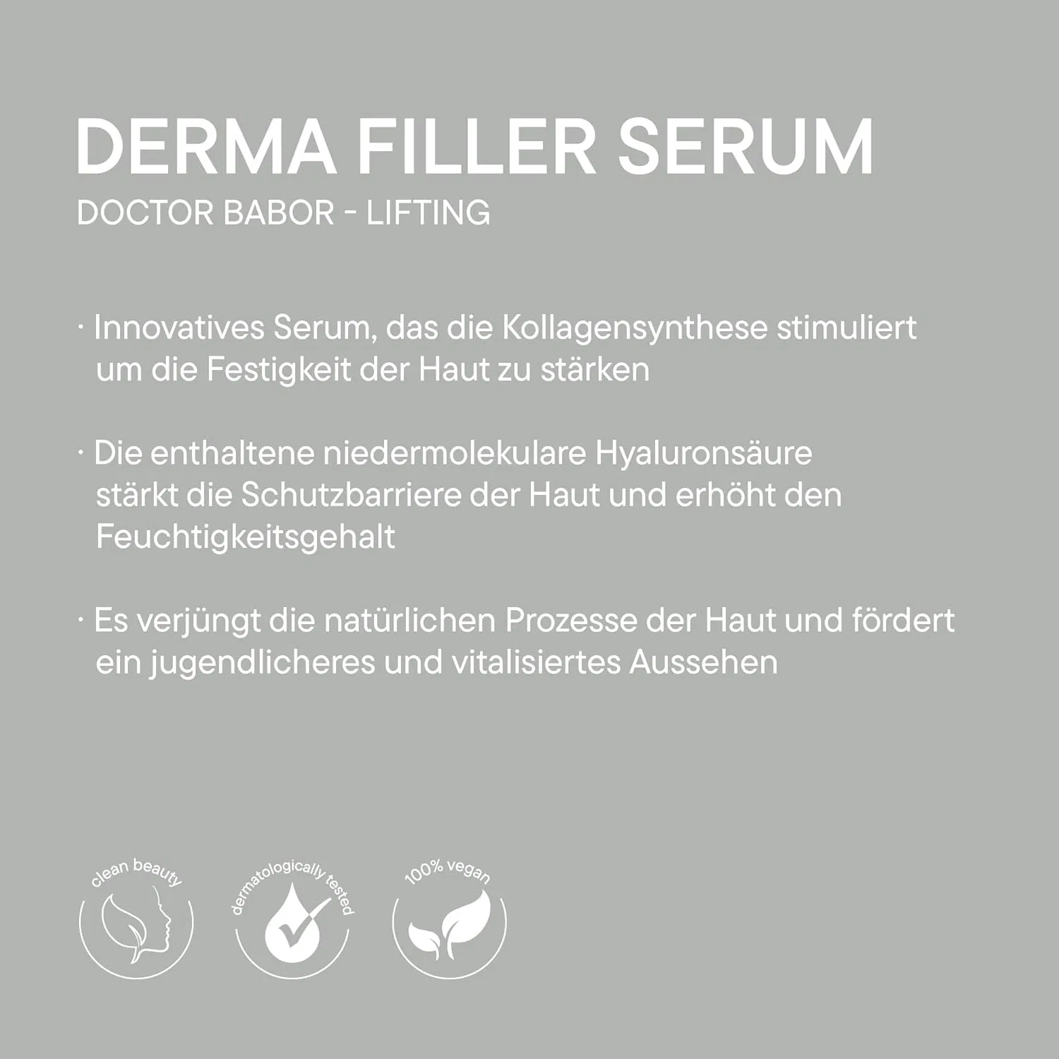 Сыворотка Babor — Антивозрастная для лица Doctor Lifting Collagen Derma Filler, 30 мл — фото 4