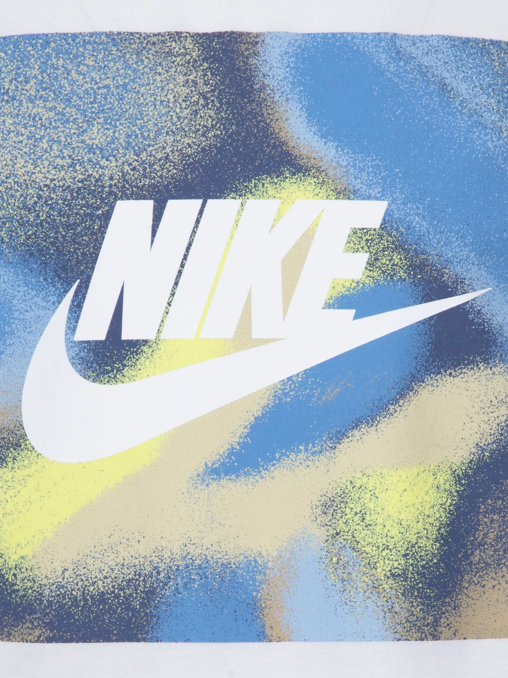 Комплект из футболки и шортов с логотипом Swoosh Nike Kids, белый — фото 3