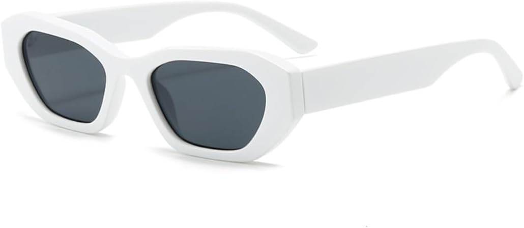 

Солнцезащитные очки для мужчин и женщин - защита UV400 - линзы с градиентным покрытием Rivets, маленькая оправа, подходят для занятий спортом на открытом воздухе и вождения DSVIGF, Tyj315-7