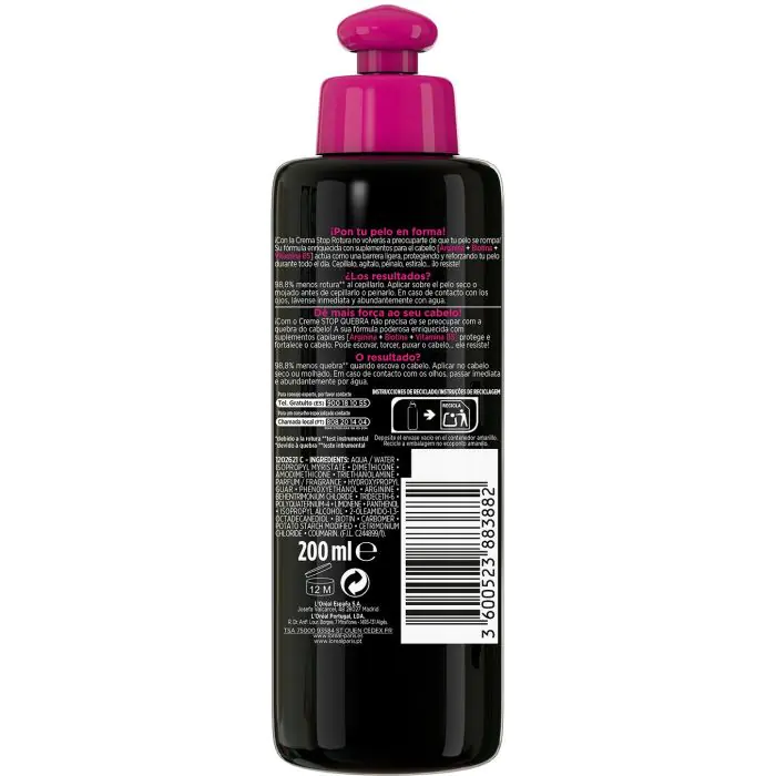 

Крем для волос elvive full resist crema sin aclarado stop rotura L'Oréal París, объем 200 мл