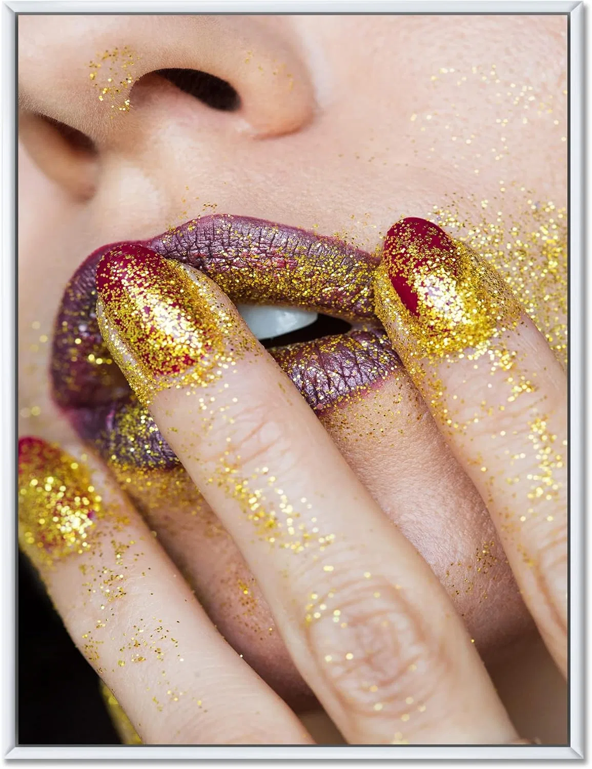 Губная помада DesignQ Golden Gold Glitter