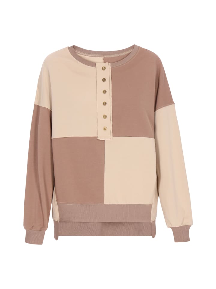 

Толстовка Swirly Sweatshirt, цвет Beige Brown