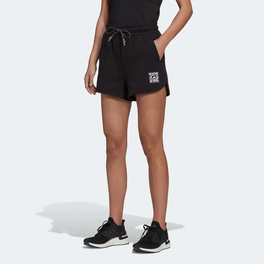 Карли Клосс Повседневные шорты Женские Черный Adidas — фото 3