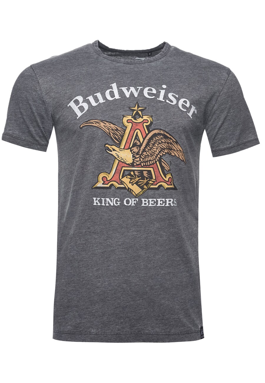 

Рубашка Recovered Budweiser Eagle, антрацит