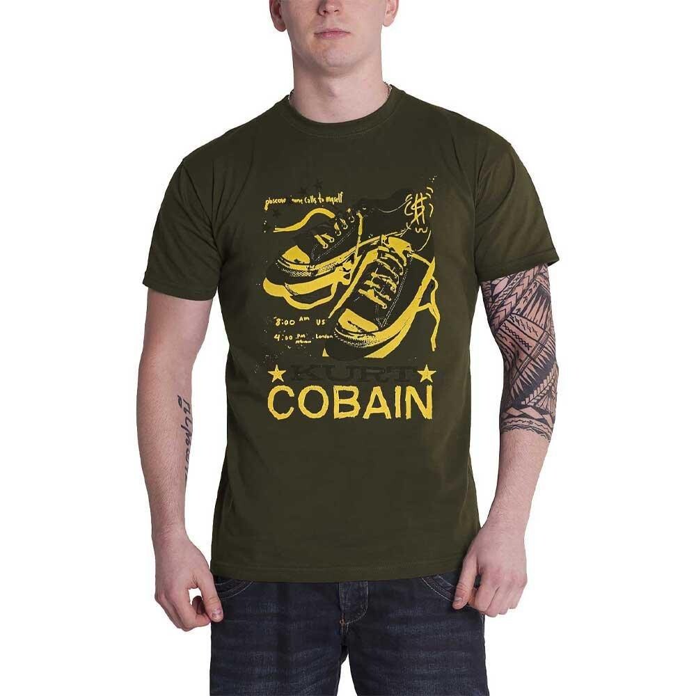 

Футболка с логотипом обуви Kurt Cobain, зеленый