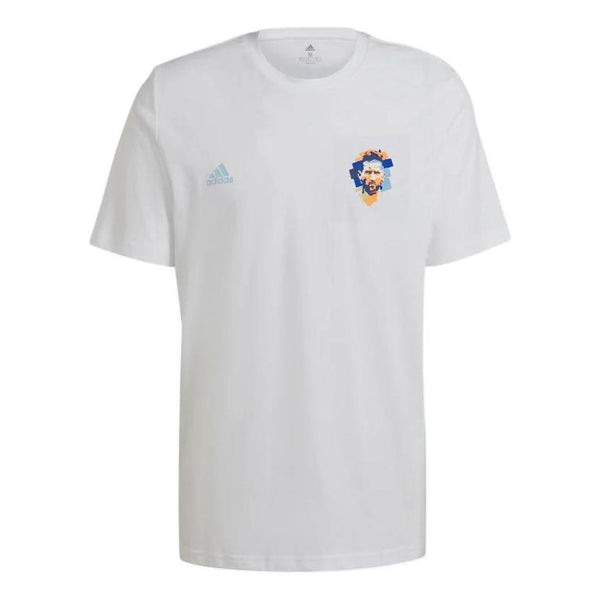 

Футболка adidas Printing Round Neck Pullover Sports Short Sleeve White, мультиколор, Серый, Футболка adidas Printing Round Neck Pullover Sports Short Sleeve White, мультиколор