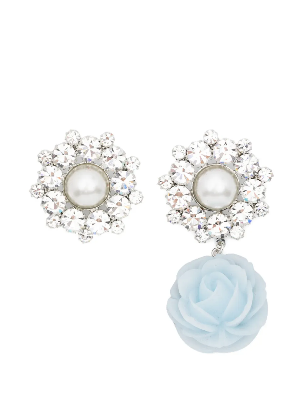 

Серьги в форме цветка Magda Butrym, серебряный