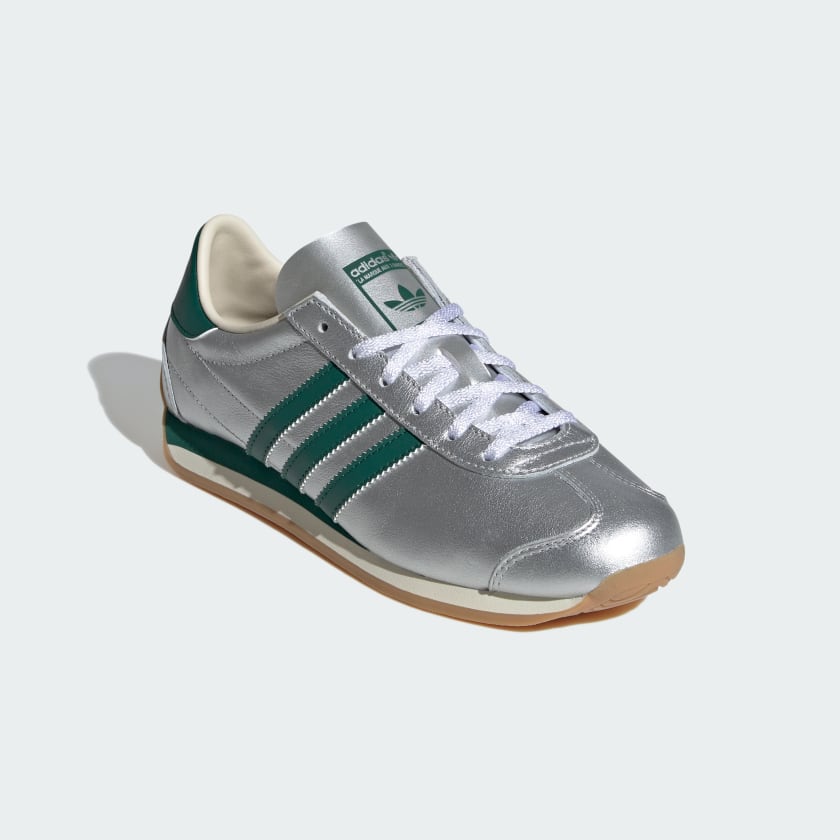 Женские кроссовки Adidas Country OG, сиреневый/металлик — фото 4