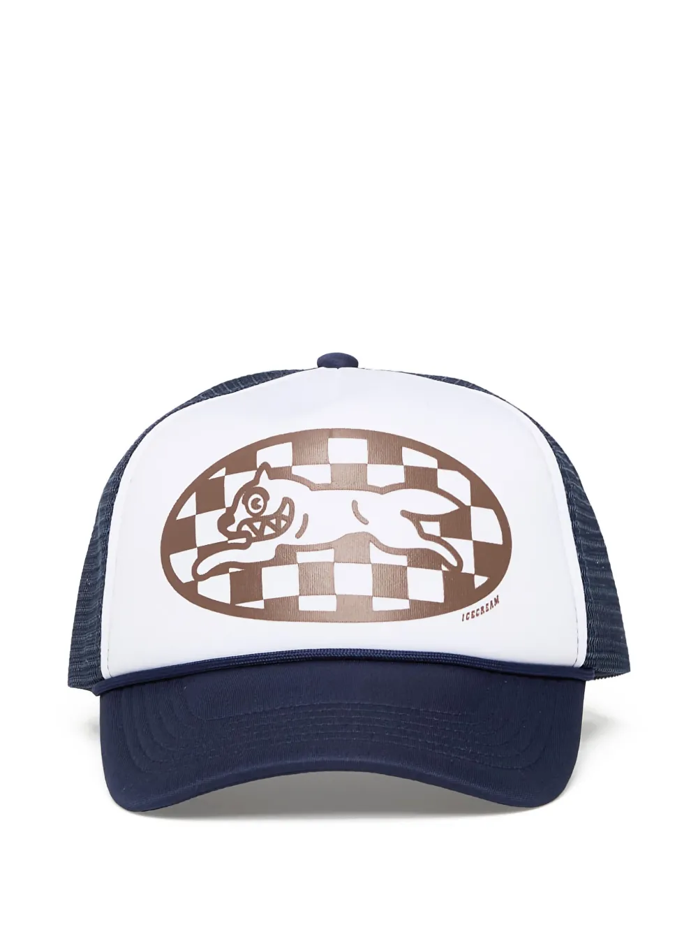 

Кепка Checker Running Dog Trucker Icecream, синий