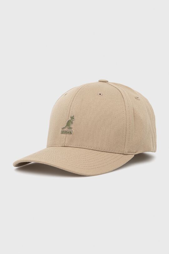 

Шапка и шарф из смесовой шерсти Kangol, бежевый
