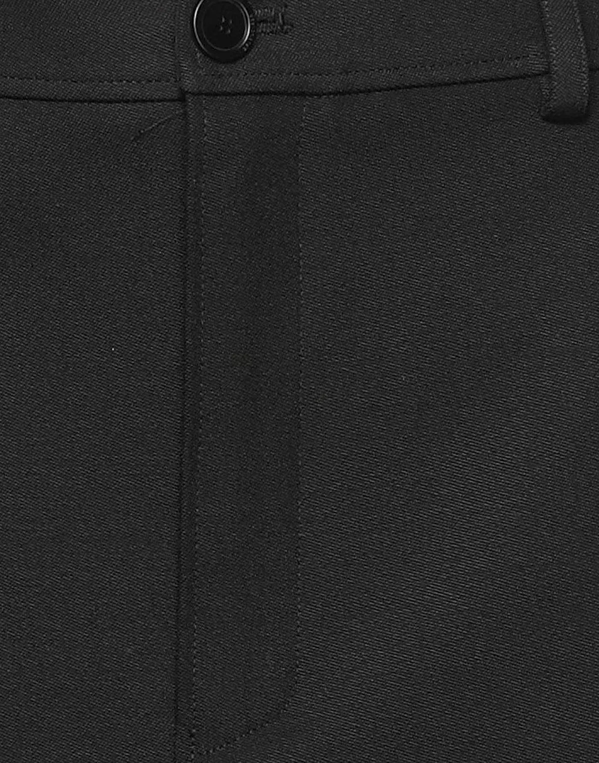 Юбка миди асимметричная из шерсти Balenciaga черная — фото 4