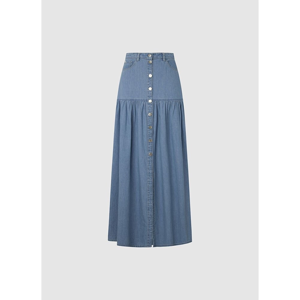 

Юбка Pepe Jeans Maxi Denim, синий