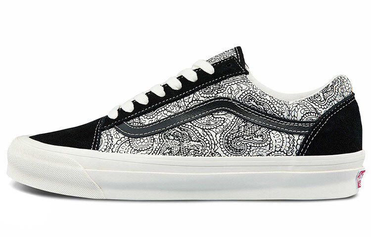 

Кроссовки Vans Vault Old Skool Black White Paisley