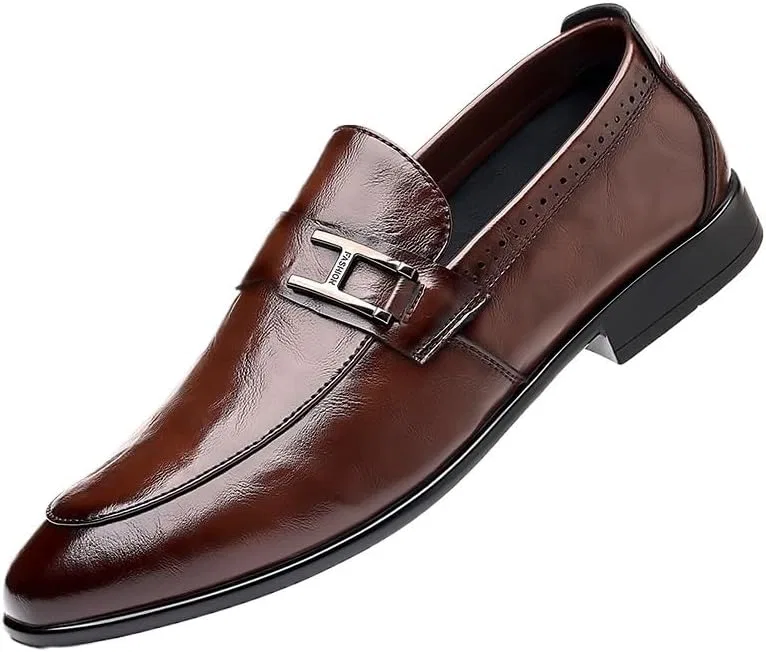 Мужские лоферы, повседневные, Brown DHFIRUFSHLO