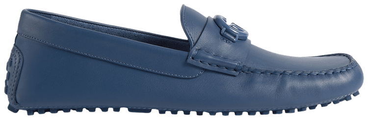 

Кроссовки Gucci Driver 'Interlocking G - Washed Indigo', синий