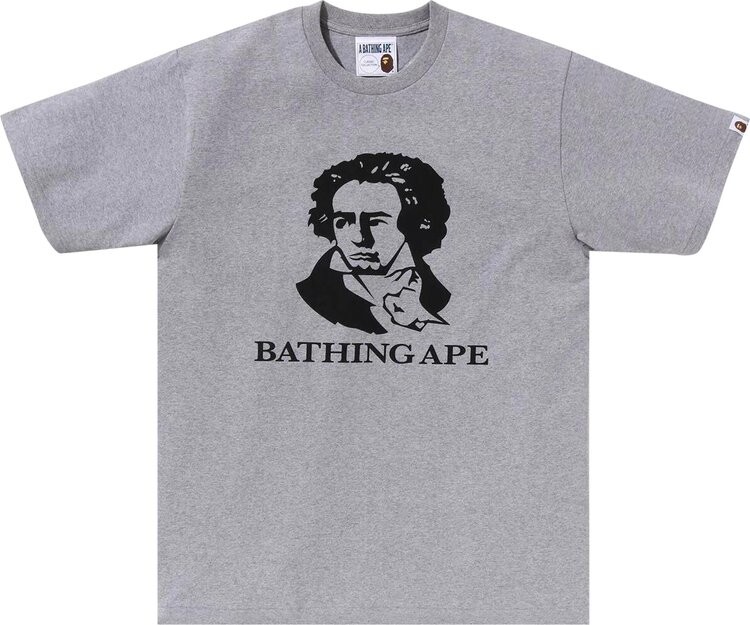 

Футболка BAPE Bathing Ape 'Grey', серый